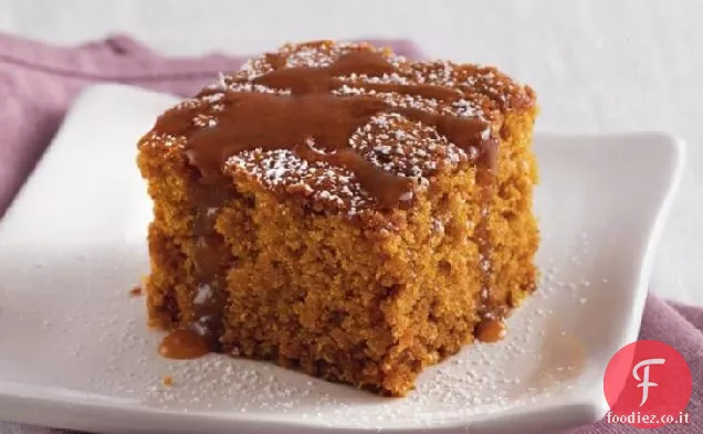 Zucca Caramello salato Blondies