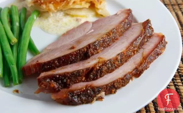 Prosciutto in crosta di bourbon Gingersnap