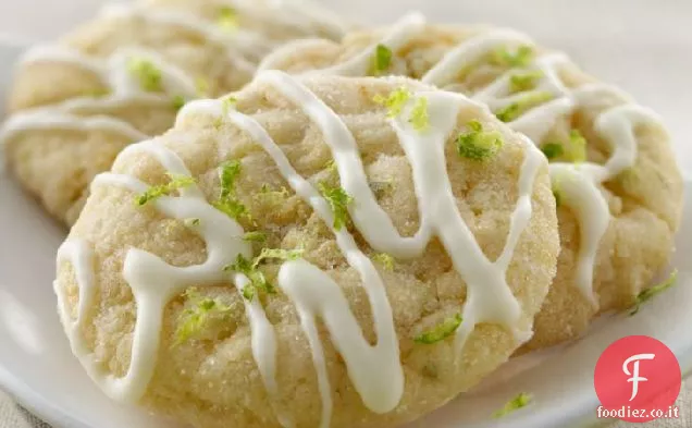 Biscotti al lime e zenzero