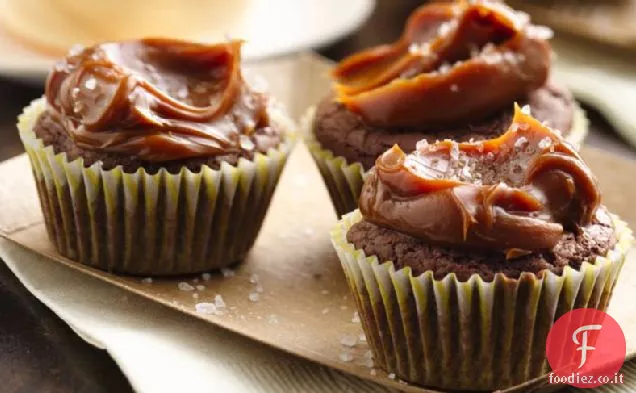 Bourbon Brownie Morsi con Dulce de Leche