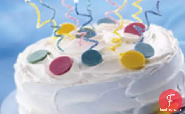 Torta di candela a spirale