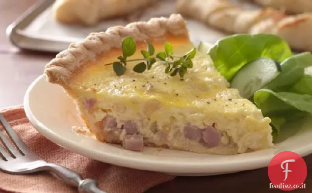 Prosciutto e cipolla dolce Quiche