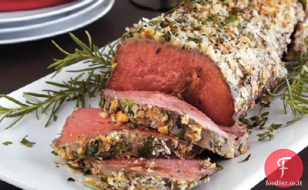 Filetto di manzo in crosta di erbe