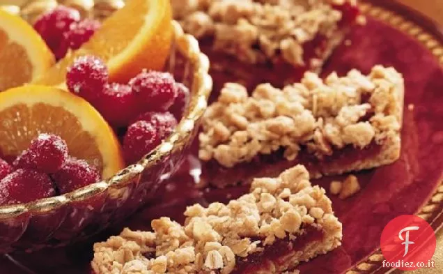 Cranberry Crumble Bar