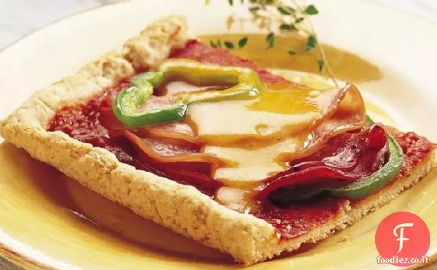 Caldo Sub Deep-Dish Pizza