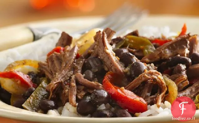 Bistecca cubana a cottura lenta