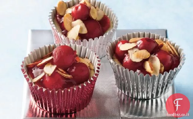 Mini Cheesecake alla ciliegia