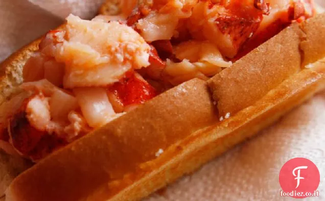 Rotolo di aragosta in stile Connecticut