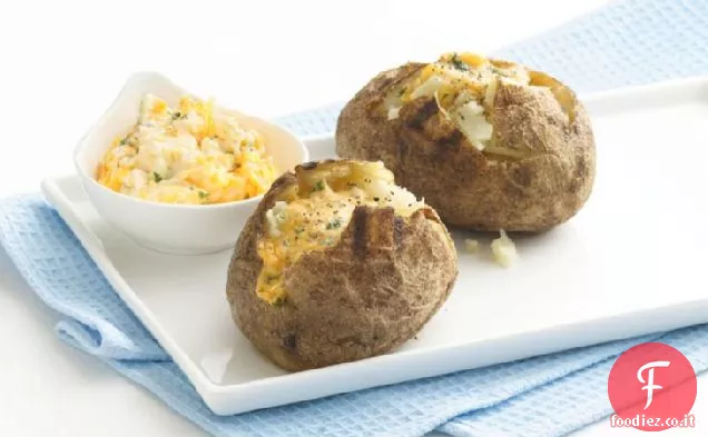 Facile alla griglia patate al forno