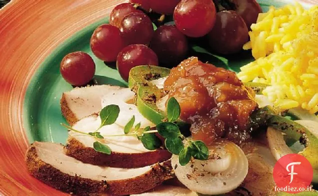 Tacchino giamaicano alla griglia