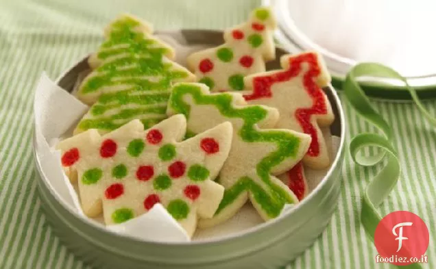 Biscotti di Natale in vetro colorato