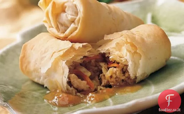 Facile Phyllo involtini di uova