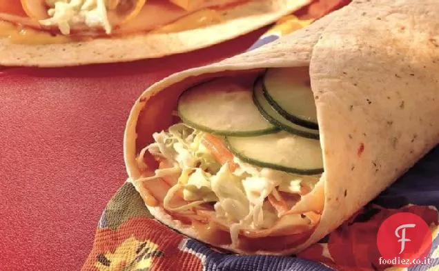 Miele Senape-Tortillas di tacchino