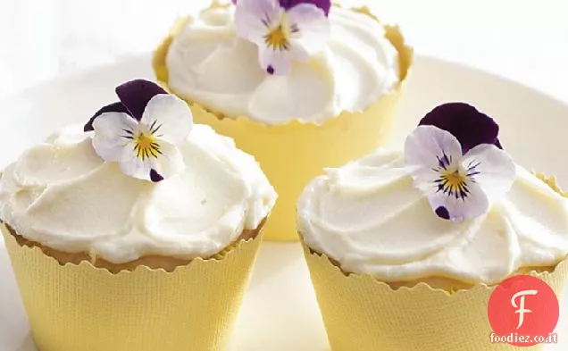 Cupcakes al cioccolato bianco e limone