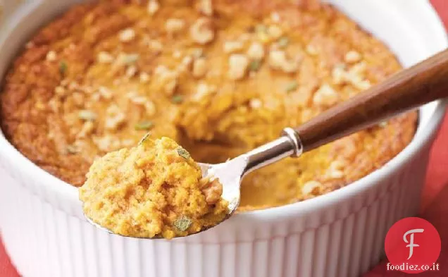 Pane al cucchiaio di zucca