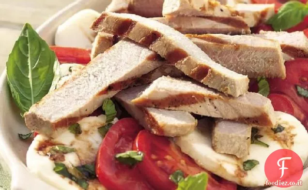 Insalata di Tonno, Pomodoro e Mozzarella alla griglia