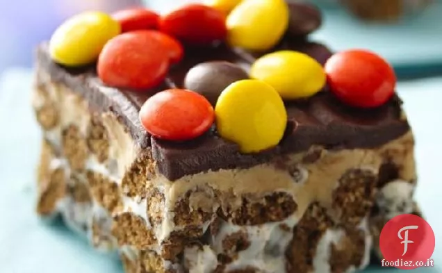 Barrette di cereali al cioccolato al burro di arachidi