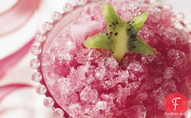 Cranberry-Tisana Granita