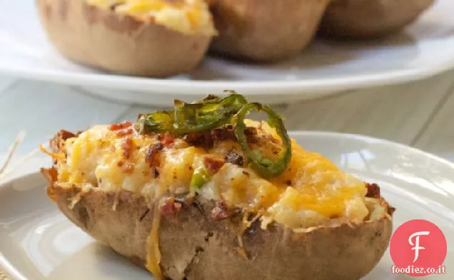 Jalapeño Popper Patate al forno due volte