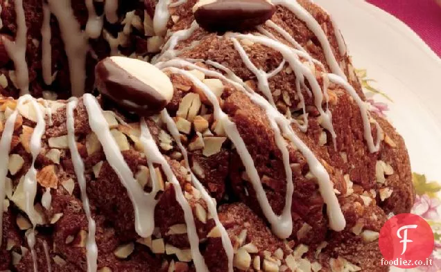Anello di noci pecan al cacao