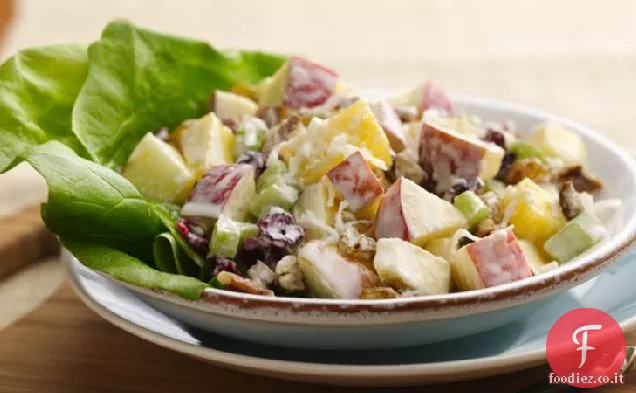 Insalata Waldorf in stile caraibico