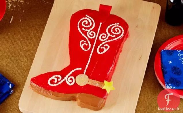 Cowboy Boot Torta