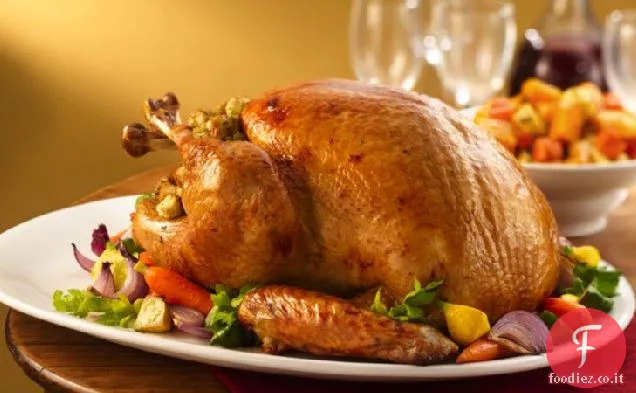 Arrosto di tacchino con ripieno