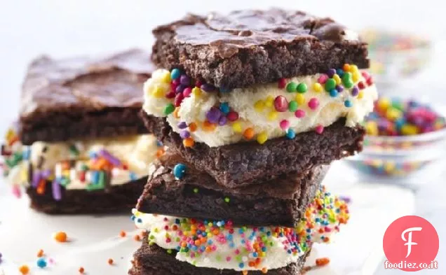 Panini gelato Brownie