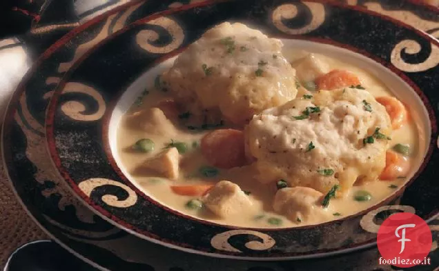 Gnocchi di pollo e pepe nero