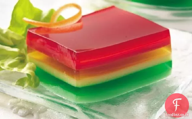 Insalata di nastro di yogurt e gelatina