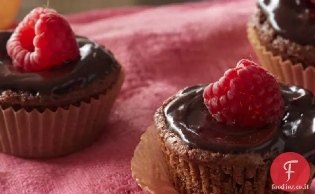 Mini Crostate al cioccolato al lampone senza glutine
