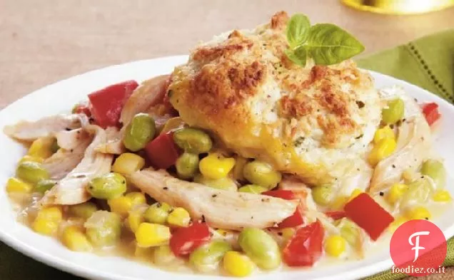 Pollo Succotash Pot Pie