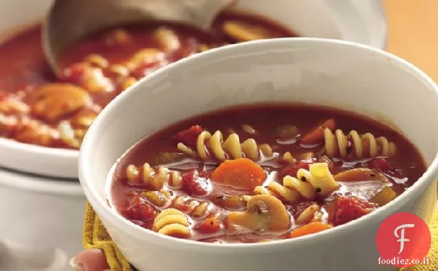 Zuppa di Rotini di pomodoro a cottura lenta