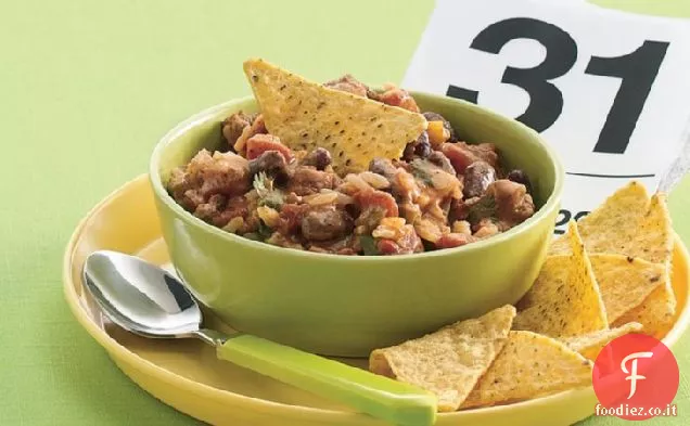 Casseruola di chili di formaggio