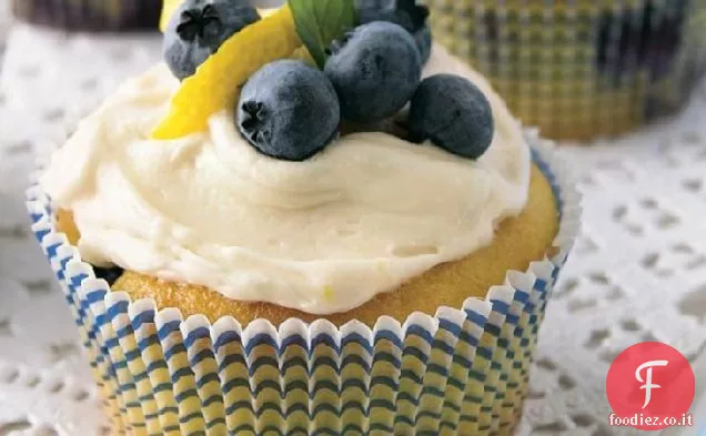 Cupcakes al limone e mirtillo