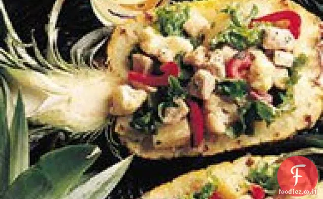 Insalata di tacchino e ananas