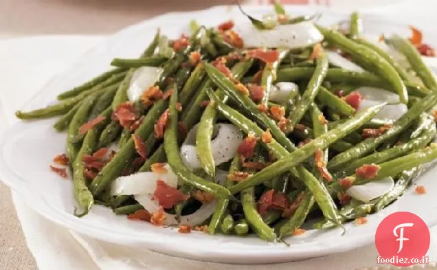 Fagiolini Arrosto con Pancetta