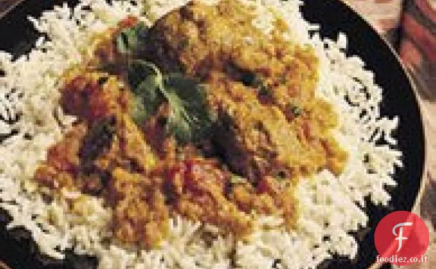 Maiale al curry salato