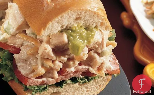 Baguette di pollo e mandorle