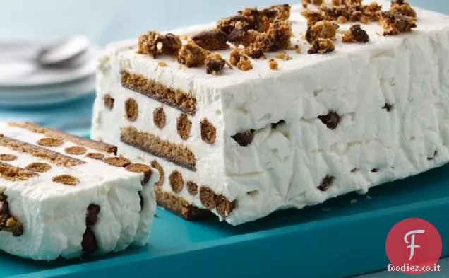 Torta alla crema di muesli al cioccolato surgelati