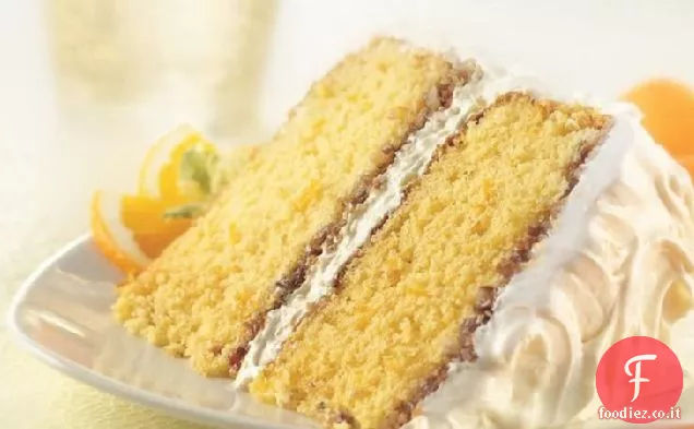 Torta Crunch arancione