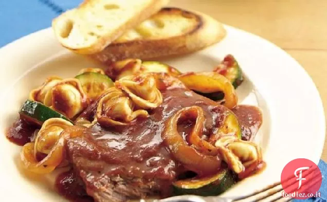 Bistecca italiana soffocata a cottura lenta