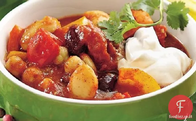 Peperoncino di Natale a tre fagioli