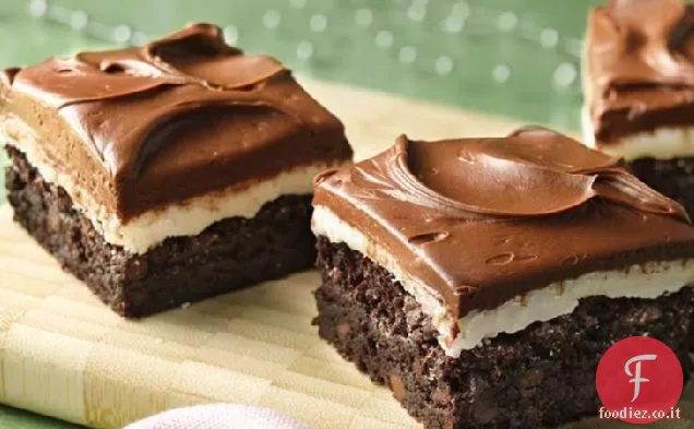 Senza glutine Menta piperita Patty Brownies
