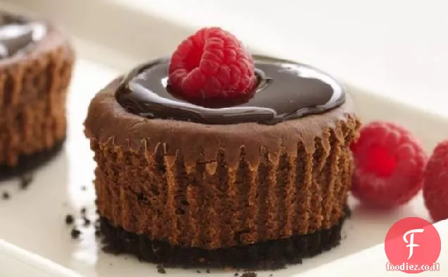 Healthified Mini cioccolato Cheesecakes