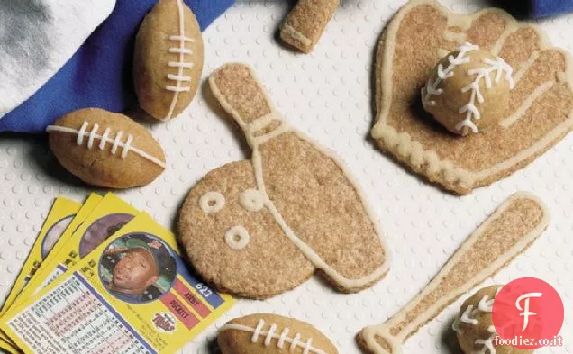 Biscotti di calcio alla cannella