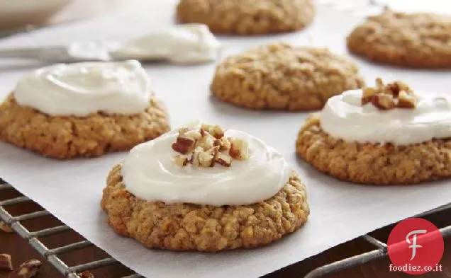 Torta di carote-Biscotti di farina d'avena