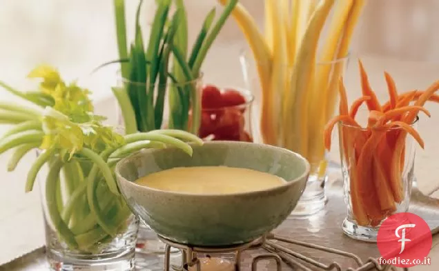 Salsa di birra e formaggio