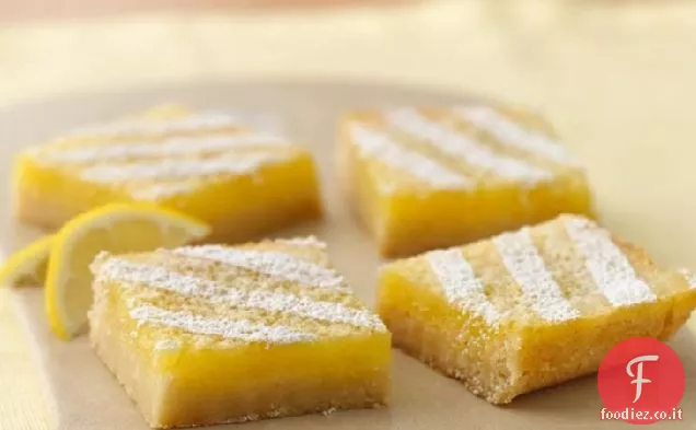 Le migliori barrette al limone