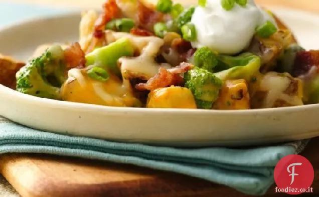 Casseruola di patate arrosto caricata